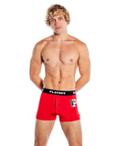 Playboy Mens Varsity Boxer Briefs - Red