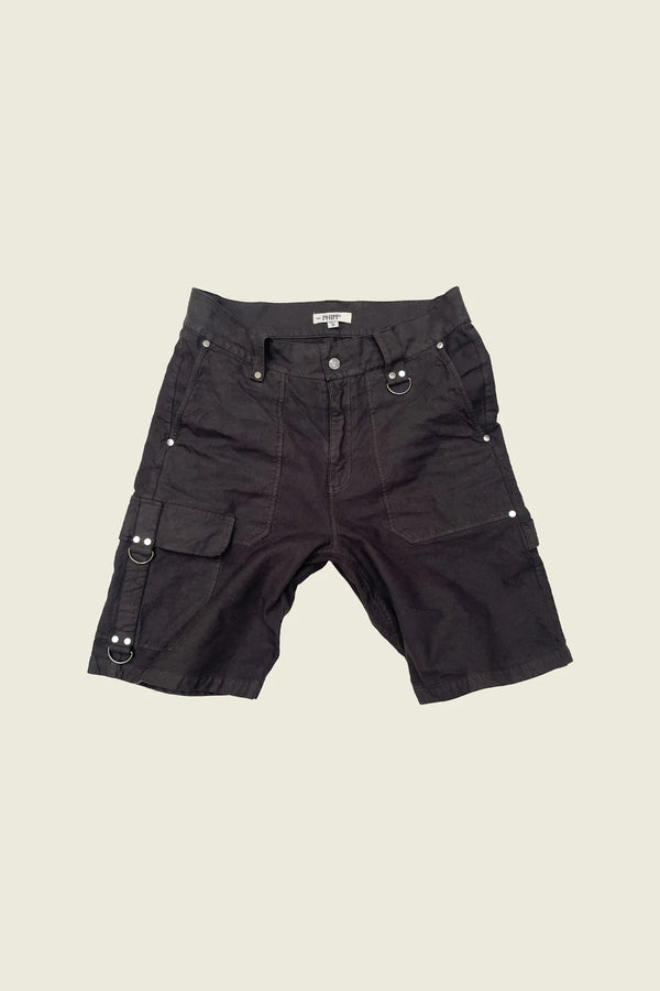 PHIPPS HARD WORK SHORTS BEAR BLACK