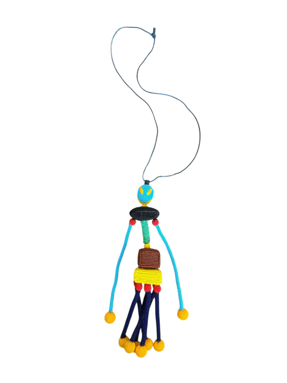 Walter Van Beirendonck Cubic Alien Necklace