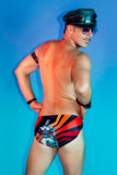 Tom of Finland Retro Swim Brief by Peachy Kings