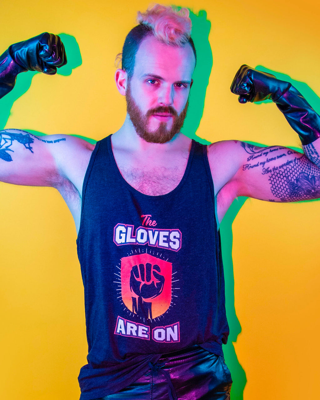 The Gloves Are On Tank by Peachy Kings