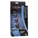 Eclipse Slender Beads Silicone Flexible Rechargeable Anal Beads Probe Waterproof 7in