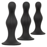 Anal Toys Silicone Anal Ripple Plug Kit (3 Piece)