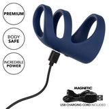 Viceroy Silicone Rechargeable Triple Cock Cage