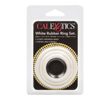 Rings! White Rubber Cock Rings (3 Piece Set)