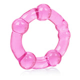 Rings! Island Rings Cock Rings (3 piece set) - Pink