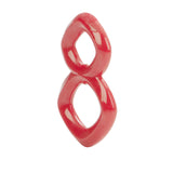 Rings! Crazy 8 Cock Ring - Red