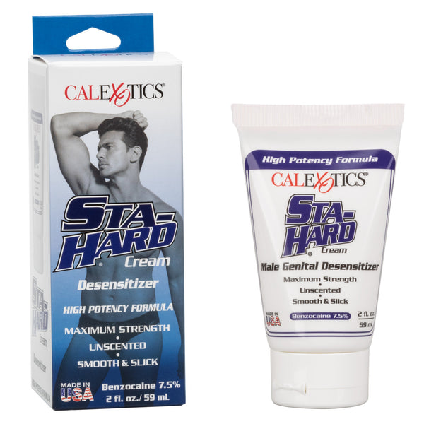 Sta-Hard Cream Male Genital Desensitizer 2oz