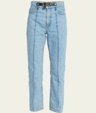 JW ANDERSON PADLOCK SLIM FIT DENIM JEANS