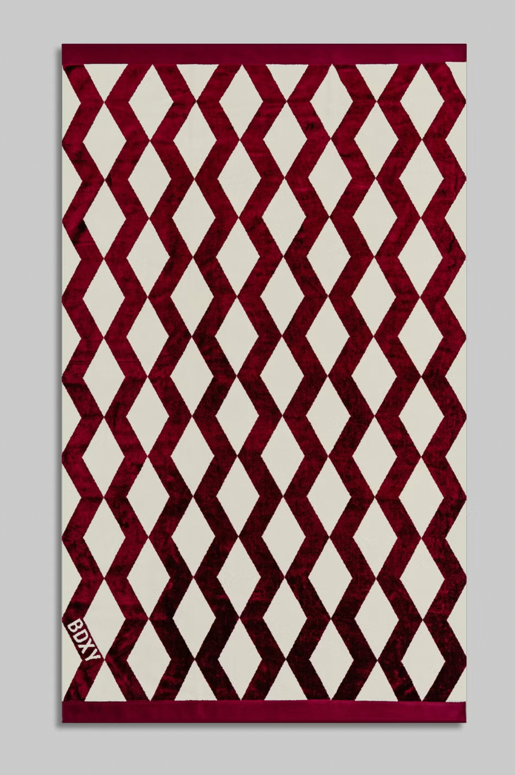The Wrap Towel Burgundy by BDXY