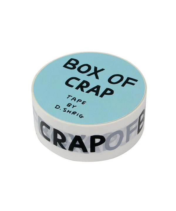 Box of Cr*p Packing Tape by David Shrigley x Third Drawer Down