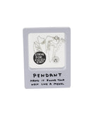 Strive for Excellence Necklace by David Shrigley x Third Drawer Down