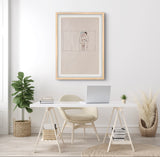 James Schenck, Kiss (blue), 2025