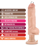 Loverboy Bad Boy Next Door Realistic Beige 11-Inch Long Vibrating Dildo