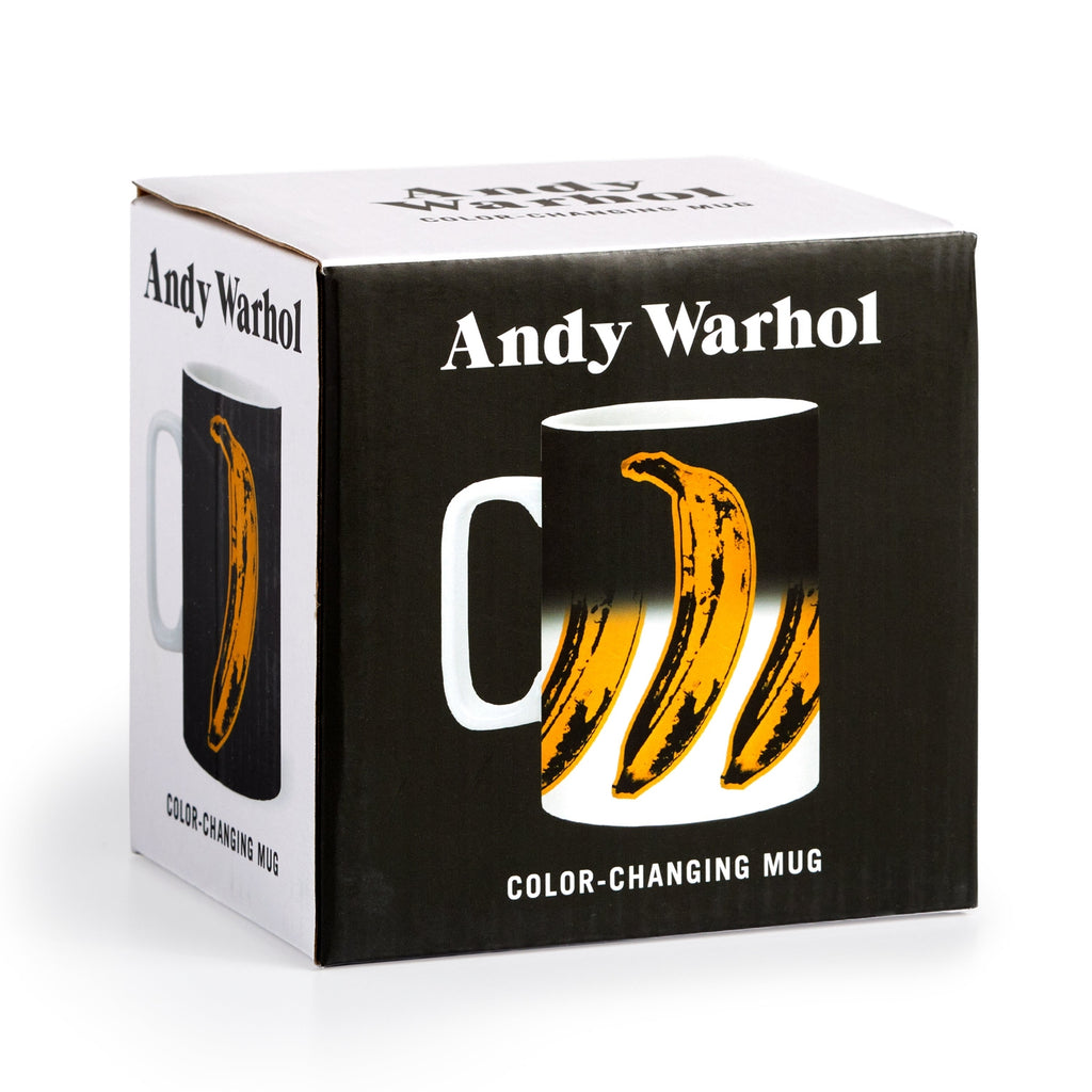 Andy Warhol Banana Color Changing Ceramic Mug