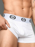 Mounderwear Cotton Boxer Brief White