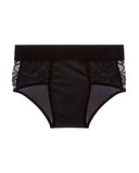 Menagerie Intimates Hip Brief Black Rose