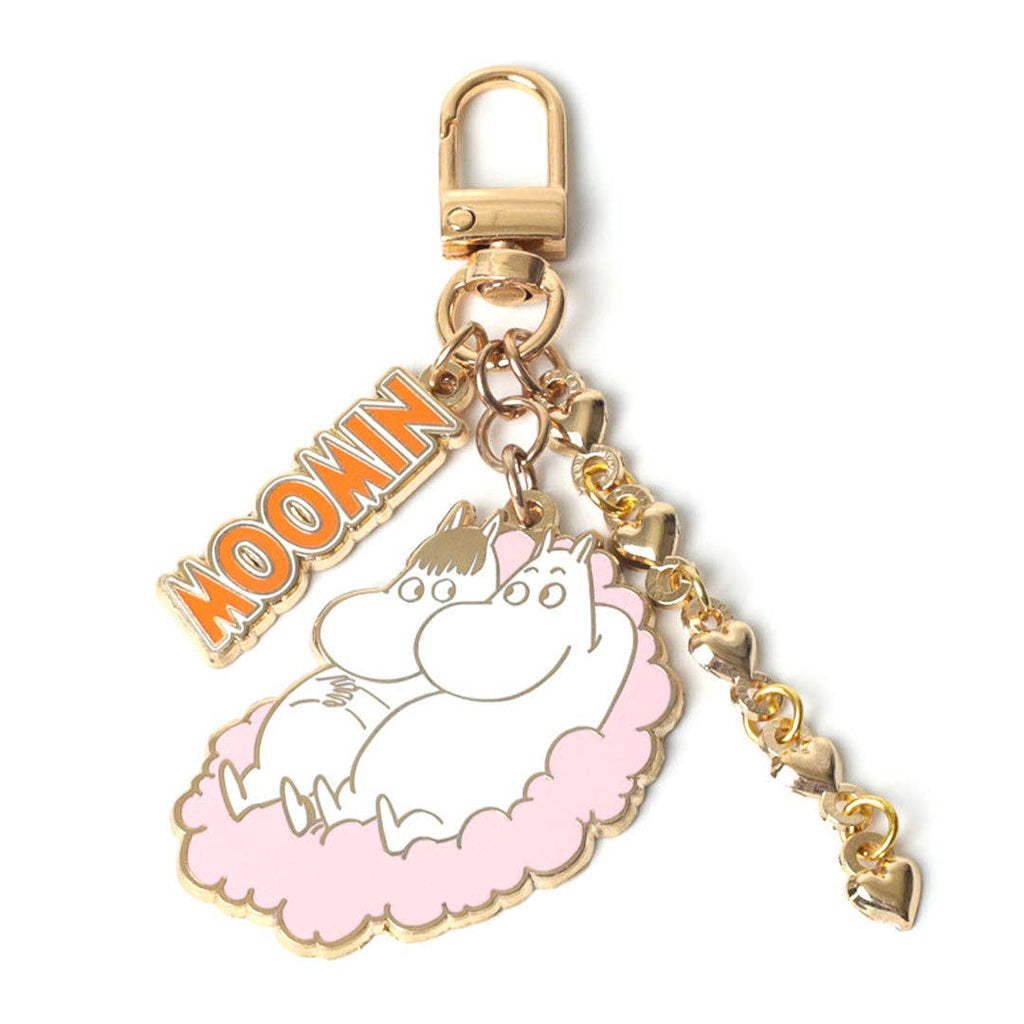 Moomintroll & Snorkmaiden Keyclip