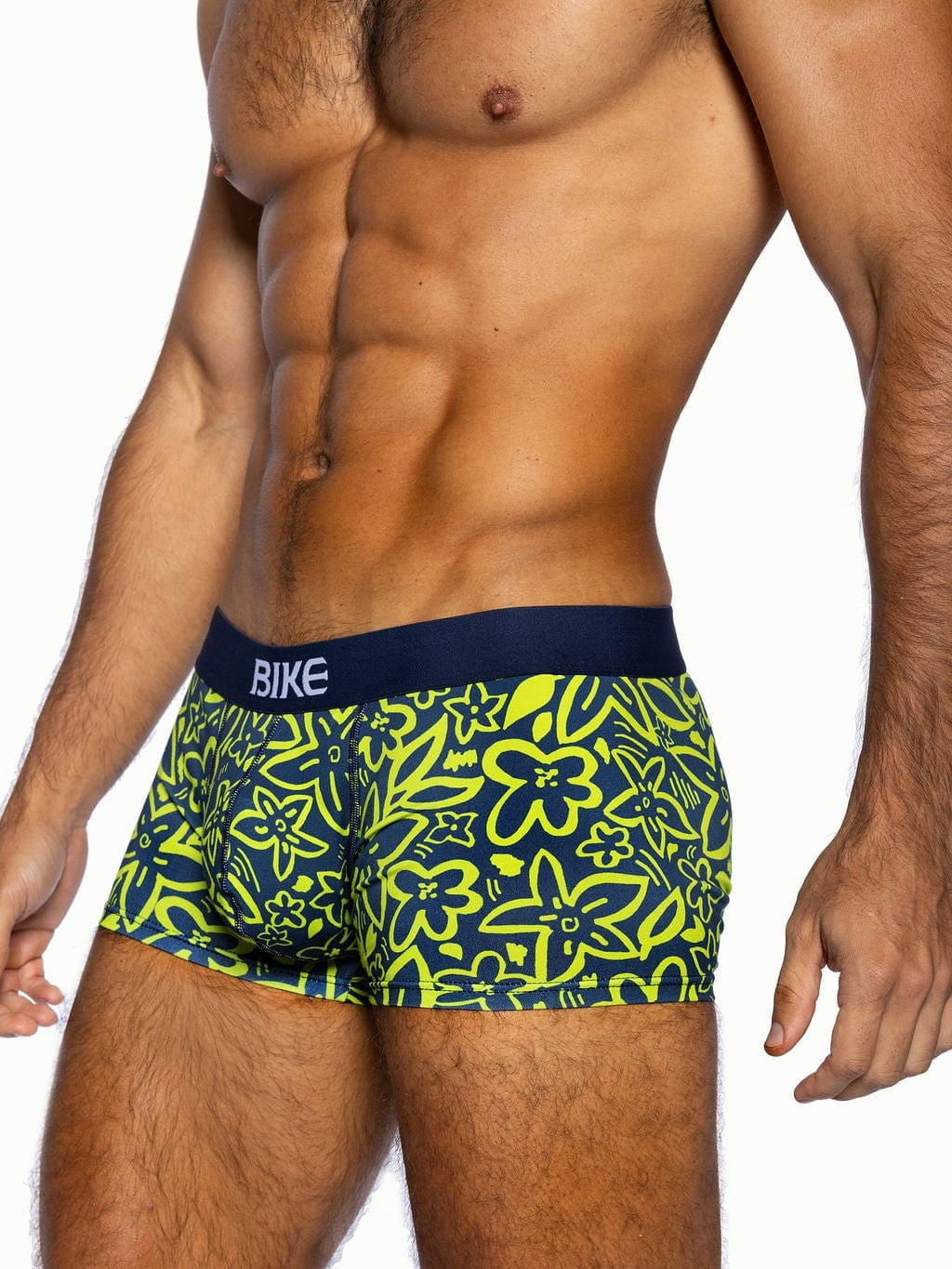 BIKE Stretch Cotton Trunk - Flower Party