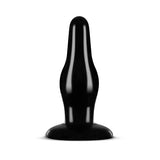 Anal Adventures Pleasure Black 4.25-Inch Anal Plug