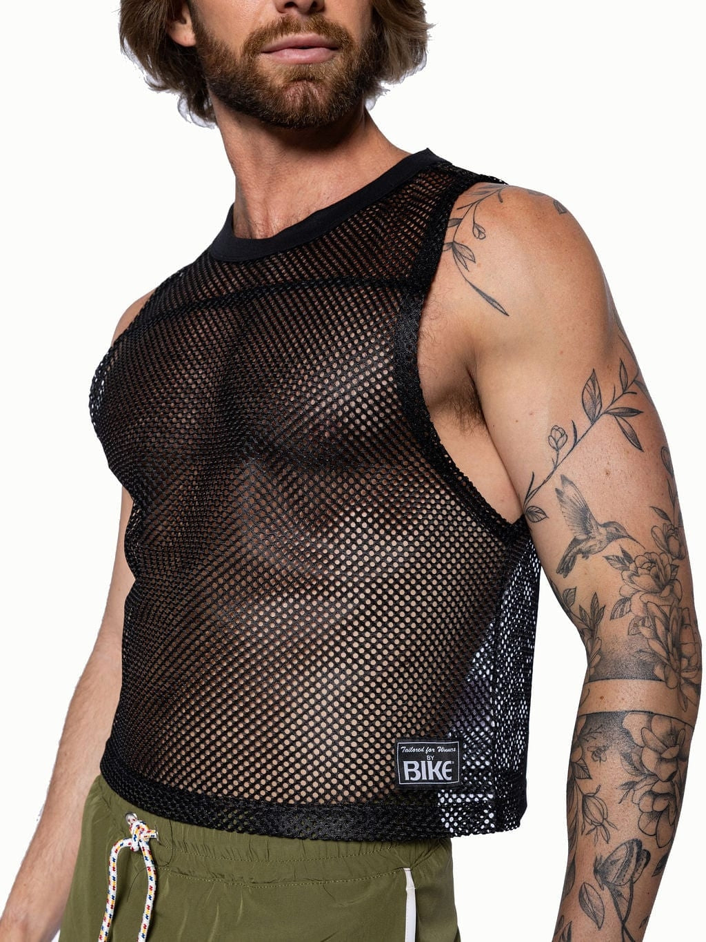 BIKE Short Sleeveless Practice Jersey - Black