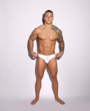 Mounderwear Resort Swim Brief White