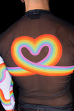EFFENBERGER PRIDE MESH TOP