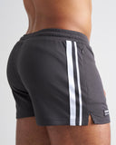 TEAMM8 S.S.C. Fraternity Mesh 3" Short - Gunmetal