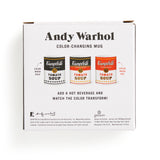 Andy Warhol Soup Can Color Changing Ceramic Mug
