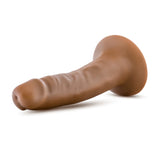 Dr. Skin Realistic Mocha 5.5-Inch Long Dildo