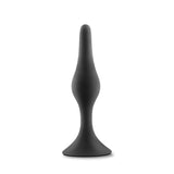 Anal Adventures Platinum Beginner Black 3.25-Inch Anal Plug