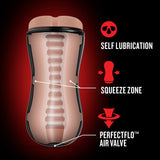 Loverboy Bad Boy Next Door Self Lubricating Realistic Beige Masturbator / Stroker