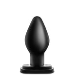 Anal Adventures Black 5.25-Inch Anal Plug