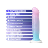 Avant Lucky D17: Artisan 8 Inch Dildo with Suction Cup Base