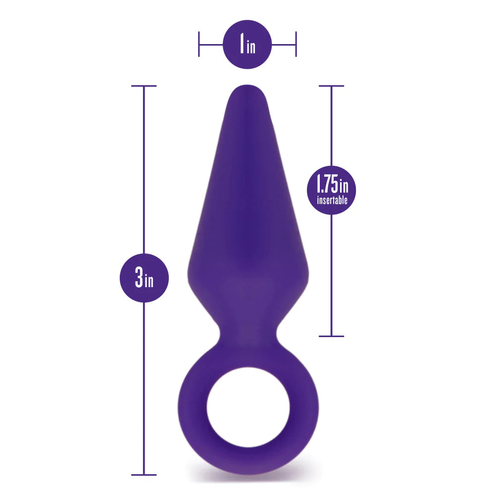 Luxe Candy Rimmer Purple Anal Plug