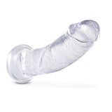 B Yours Plus Roar N’ Ride Realistic Clear 8-Inch Long Dildo