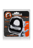 Oxballs 360 2-Way Cockring And Ballsling Black