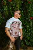 TOM OF FINLAND X HONEY FUCKING DIJON COLLAGE WHITE T-SHIRT