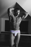 CELLBLOCK 13 TIGHT END JOCKSTRAP - WHITE