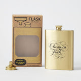 Classy as Fuck Flask by CALLIGRAPHUCK