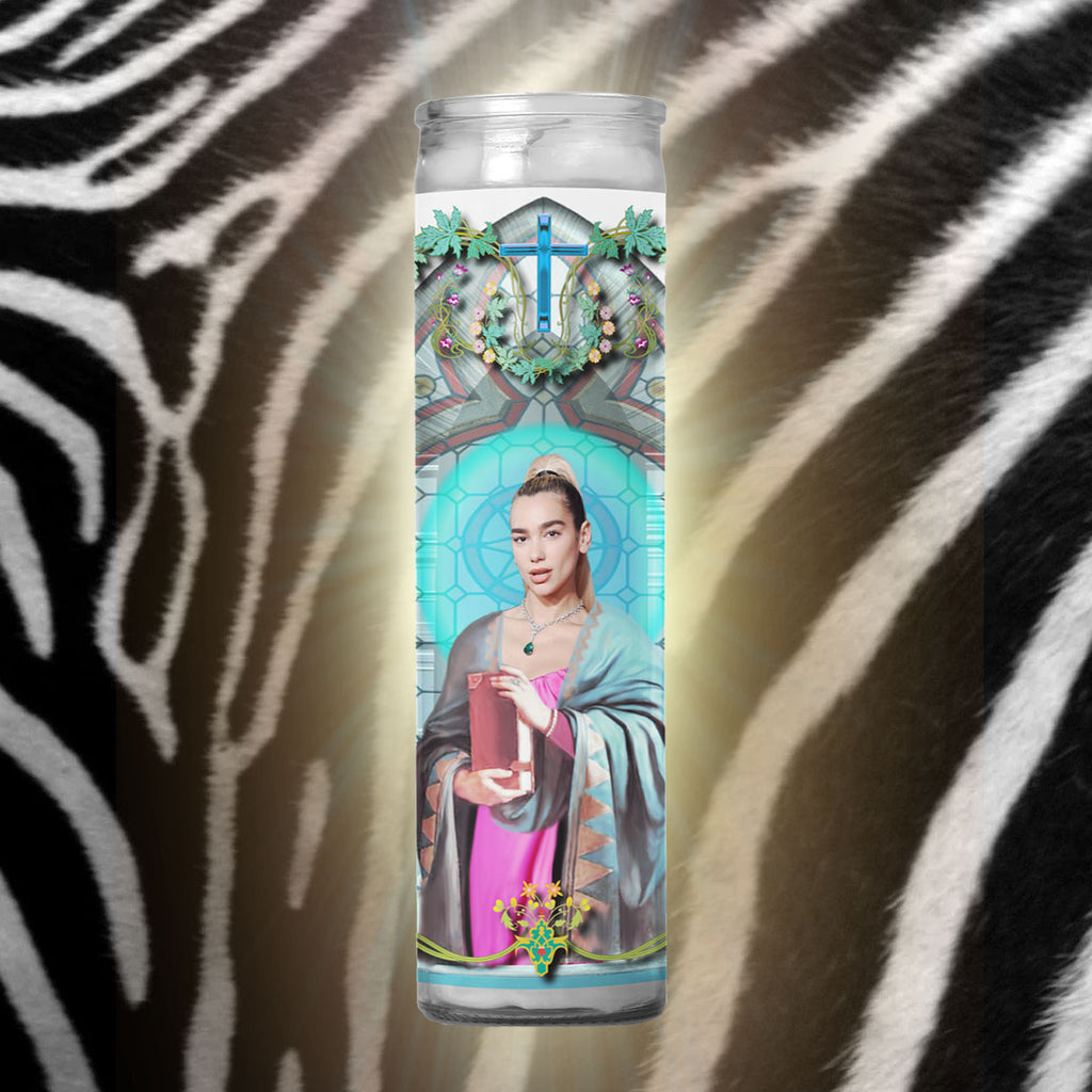 Dua Lipa Celebrity Prayer Candle