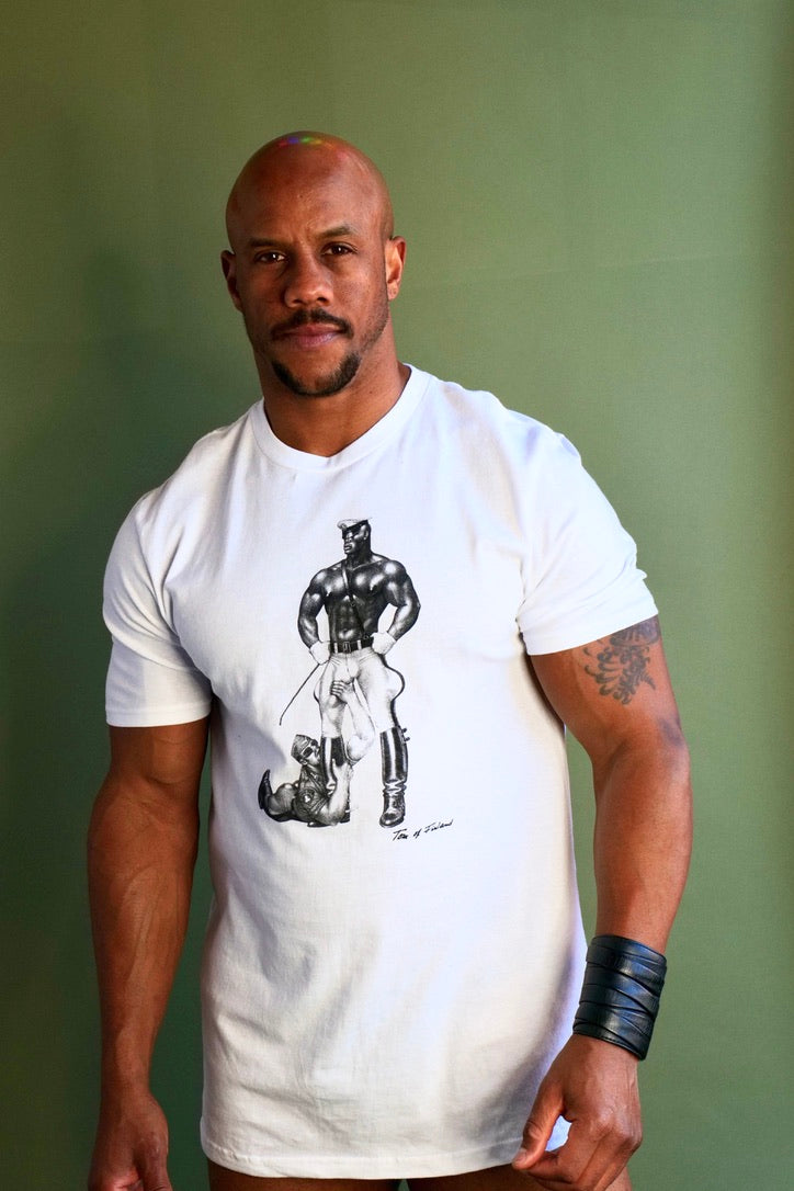 Tom of Finland WORSHIP T-Shirt White