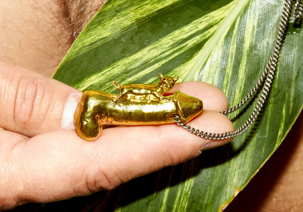 Bjarne Melgaard x Bjørg Riding Chihuahua Necklace