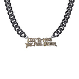 Bjarne Melgaard x Bjørg Lies to Make You Feel Better Necklace