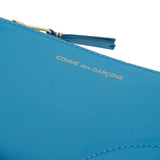 Comme des Garçons Classic Line Zip Wallet Blue