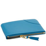 Comme des Garçons Classic Line Zip Wallet Blue