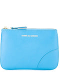 Comme des Garçons Classic Line Zip Wallet Blue