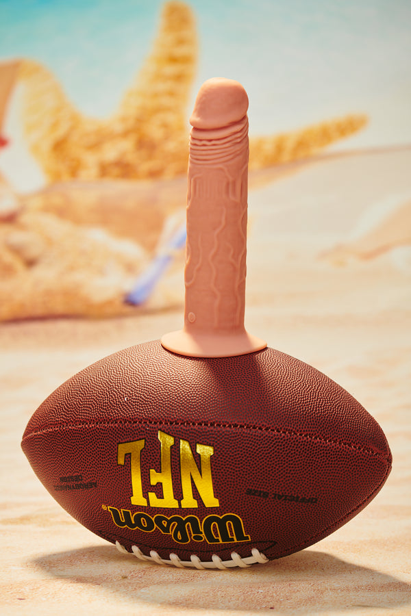 THUMP IT 7X Remote control Thumping Dildo - Medium