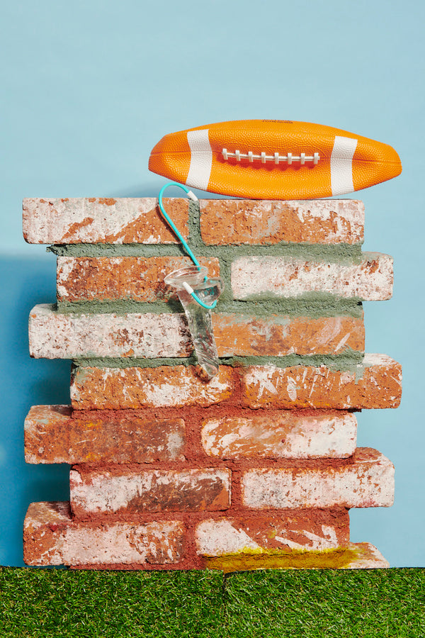 King Cock Clear 4 inch With Balls Dildo