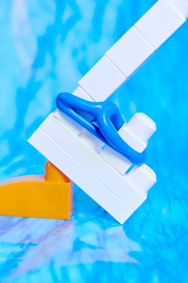 Oxballs Atomic Jock Tri-Sport 3-Ring Cocksling - Blue